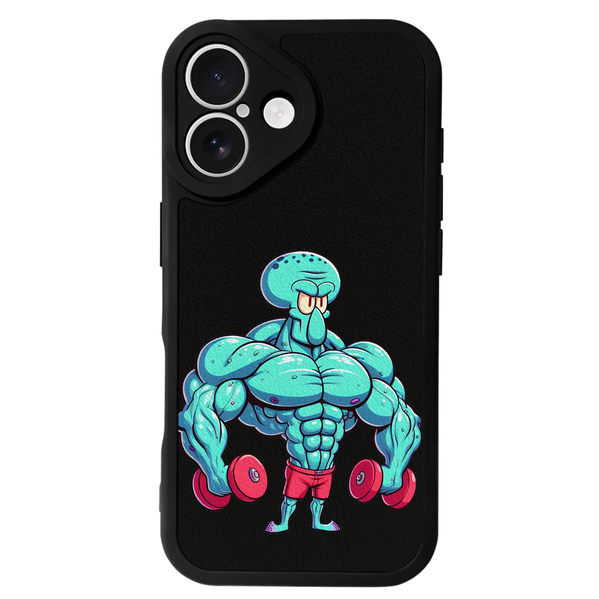 スポンジボブ グッズ イカルド - IPhone 16シリーズ対応 ・ シリコンスマホケース ・ レザー調 ・ 高精度フィット ・ 耐衝撃 ・ ワイヤレス充電対応 ・ 精密カット